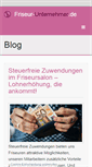 Mobile Screenshot of friseur-unternehmer.de